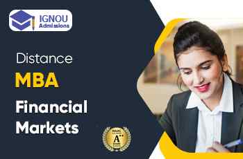 IGNOU MBA in Financial Markets